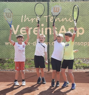 v.l. Tom Heßmann, Julius Mühlenhoff, Jan Schapmann, Justus Brune