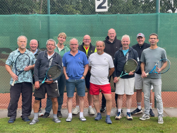 15 Spieler nahmen beim diesjährigen Leistungsklassen-Turnier in den Sommerferien teil. Foto: TCO