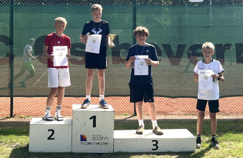 Julius Mühlenhoff sicherte sich den Clubmeistertitel in der Altersklasse U12