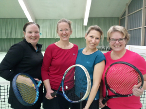 v.L.: Karin Walbelder, Alexandra Sohn, Simone Termühlen, Tina Demmer