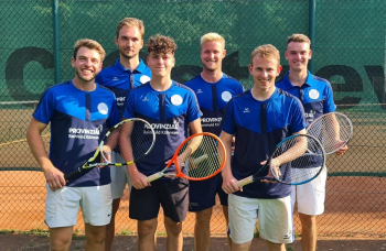 v.l. Sebastian Tebbe, Kevin Kitzinski, Finn Schulze Topphoff, Nils Müller, Lukas Peschke, Jörn Spahn (es fehlt: Hannes Kunkemöller)