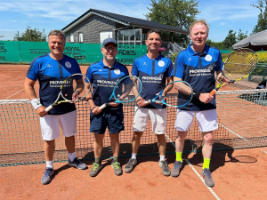 Die 50er beendeten die Saison mit einem 4:2-Sieg beim Heeker TC und landeten im Endklassement auf Platz vier