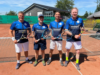 Die 50er beendeten die Saison mit einem 4:2-Sieg beim Heeker TC und landeten im Endklassement auf Platz vier