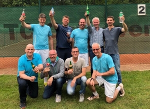 Die Herren 40 siegten in einem Krimi mit 5:4 gegen GW Reckenfeld.