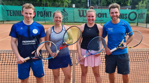 Große Überraschung der Damen 40